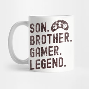 Son Brother Gamer Funny Video Games Lovers Mug